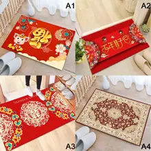 40*60 см Противоскользящий коврик для ванной комнаты дверной пылезащитный коврик для дома, кухни, спальни, водопоглощающий коврик для пола, украшение дома