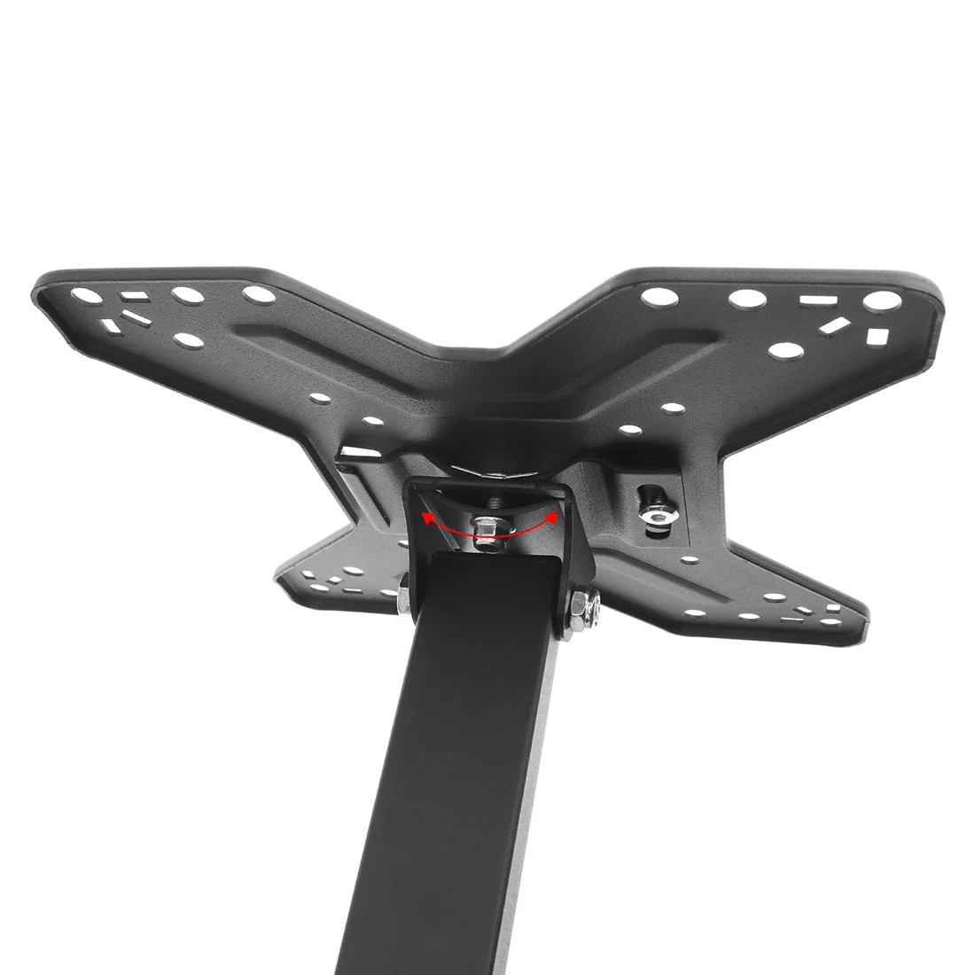 العالمي 30 كجم حامل تليفزيون ناتئ جبل قابل للتعديل الدائر الكريستال عرض الصرح حامل تلفاز ل 14-47 بوصة LED/تلفاز LCD