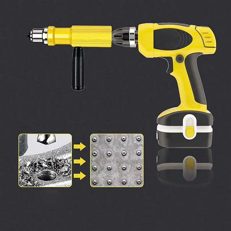 Youool электрический пистолет с заклепками машина тяга штифт конверсионная головка аксессуары основной Тяговый набор ручной Мощный промышленный инструмент Заклепка гайка пистолет