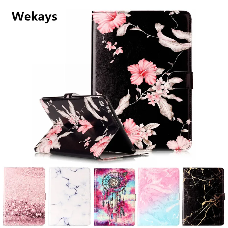 

Wekays Tablet Case For Apple Ipad Air 2 Cover Flip Leather PU Stand Kickstand Case Cartoon Windbell Funfas for iPad 6 /Air 2
