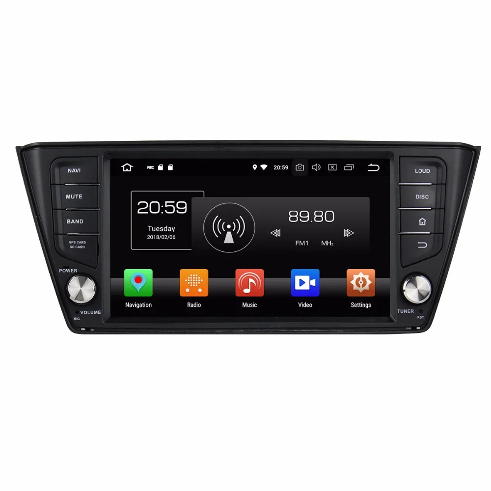 Top IPS Screen Android 8.0 4+32G Car multimedia dvd player head unit For VW Volkswagen Skoda Jetta 2013+ GPS Navigation radio stereo 5