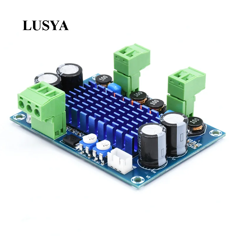 Lusya TPA3116D2 усилитель аудио плата шасси выделенное сопряжение Высокая мощность 5 28 в