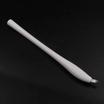 

50pcs Disposable Manual Eyebrow Microblading Pen With 12/14/18U Needles Blade Manual Microblade Needle Tools