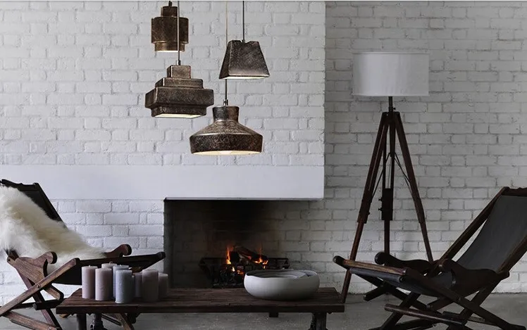 crazy retro industrial lighting