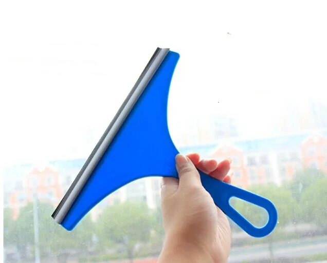 New Durable Silicone Window Mirror Clean Brush Windshield Squeegee Glass Wiper 