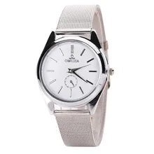 Luxury Men’s watches Brand women watches Ultra Thin Stainless Steel Mesh Band Quartz Wristwatch Fashion clock Ladies Watch
