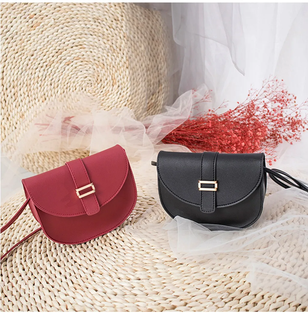 

Women's Simple All-purpose Small Square Bag Single Shoulder Messenger Bags fashion new elegant shoulder bag women travel 2019