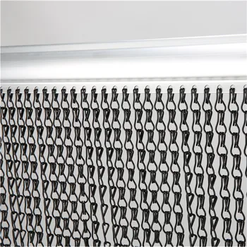 

90*210cm Hanging chain insect door screen Aluminium Chain door Fly Curtain