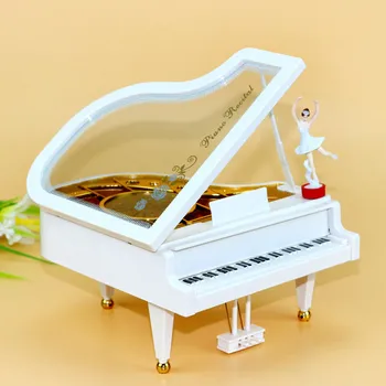 

Rotating Music Box With Mirror Dancing Princess Girl Music Box Valentine's Day present Tous Jewelry Cosmetic Organizer