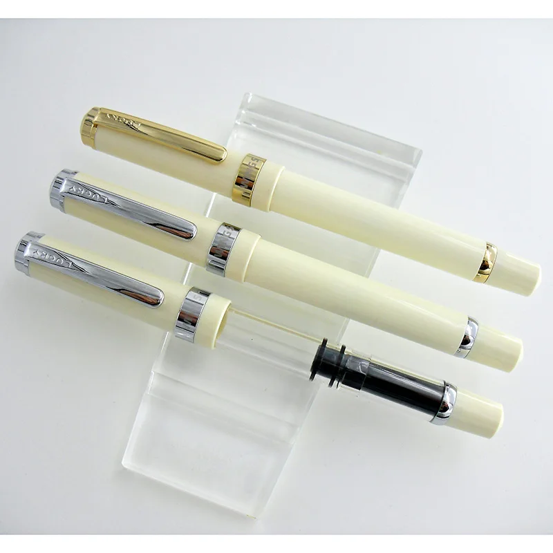 Wingsung Yong Sheng 698 14K Золотой наконечник прозрачная ручка поршневых чернил|ink pen|14k gold