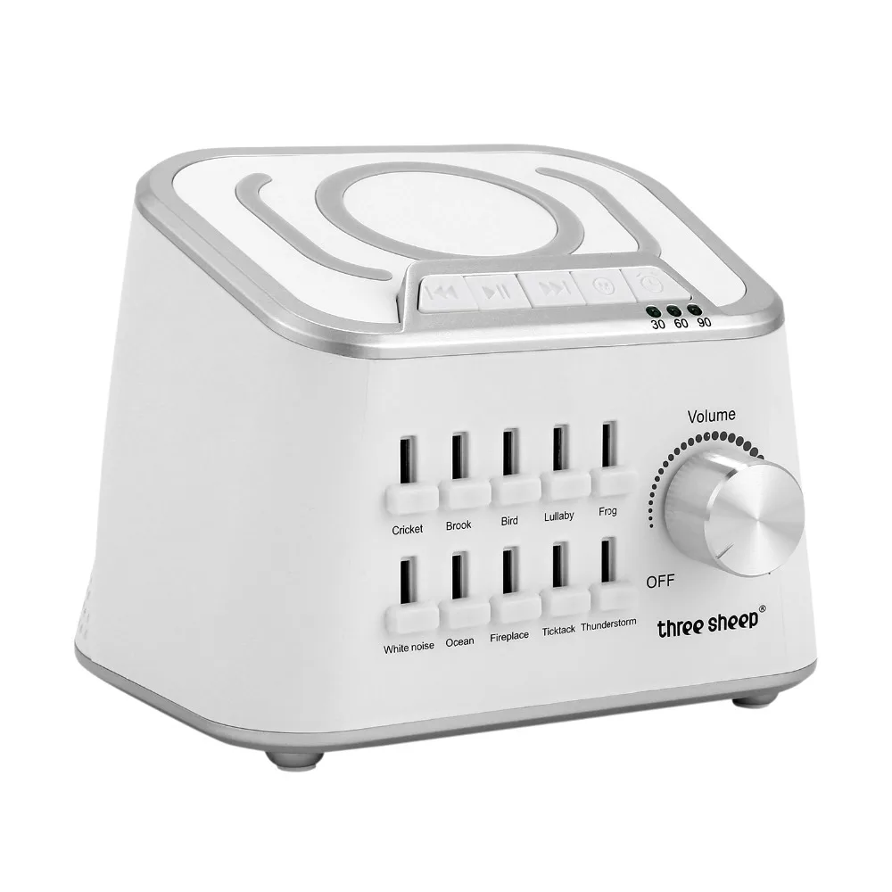 

Portable White Noise Sleep Tones Sound Therapy Machine Home Good Sleep Noise Machine Sleep Therapy Regulator Natural for Women