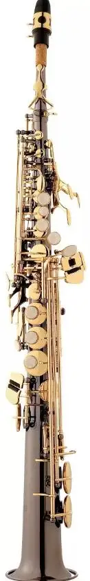 

Eagle Sp502bg B Flat Soprano Saxophone Black Nickel Curved with Leather case