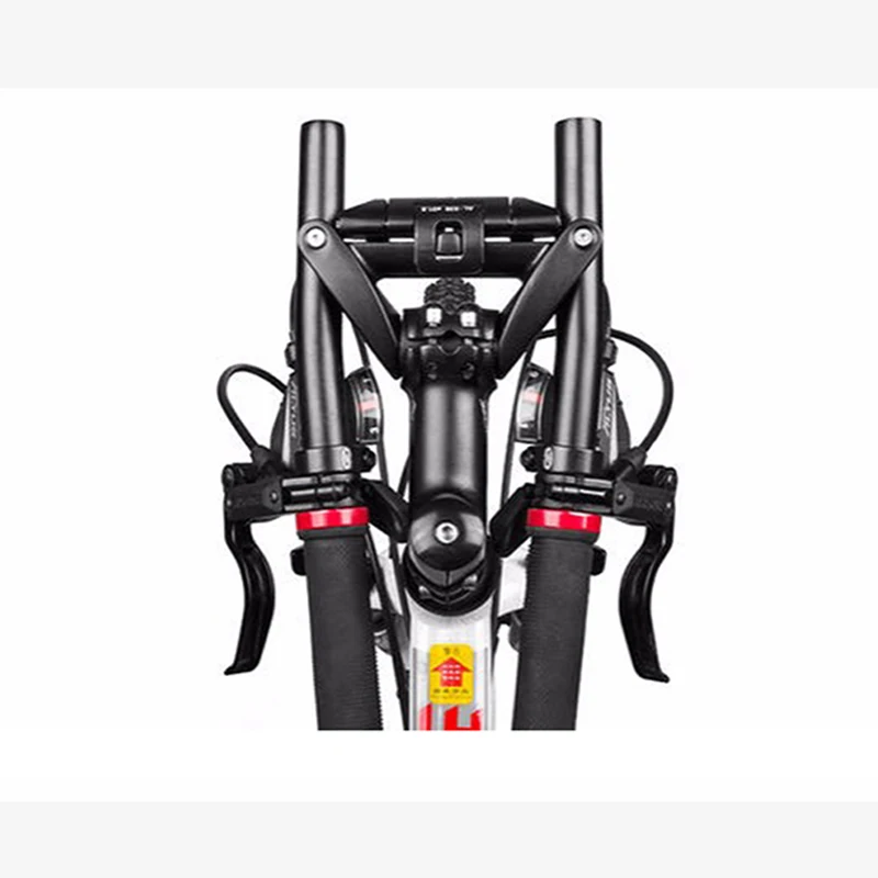 

New hot Mountain Bike Folding Handlebar Alloy bicycle Steering Wheel Bicycle Parts Trendy handlebar for MTB road accessories