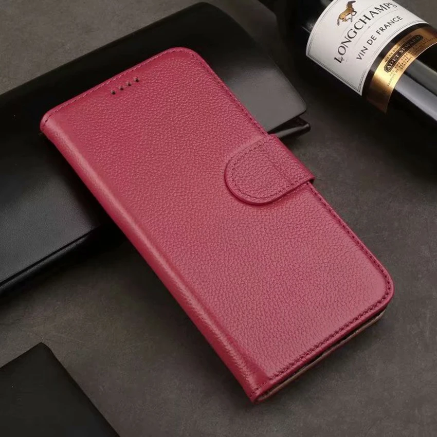 genuine leather flip case (5)