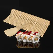 1 шт. рисовые шарики для суши, прокатки, Бамбуковая Подушечка для риса, аксессуары для приготовления пищи, инструменты для суши, кухонные принадлежности