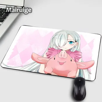 

Mairuige The Cut Anime Girls Elizabeth Liones Art Printed Mousepad The Seven Deadly Sins Comic Anime Style Diy Gaming Mousemat