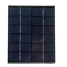 High quality DIY Universal Solar Panel Module 6V 2W 330mAh for Light Battery Batteries Cells Phones Charger Portable 110x136x3mm