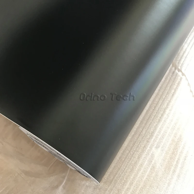 Black Ice Satin Metallic Film Viny Wrap-5