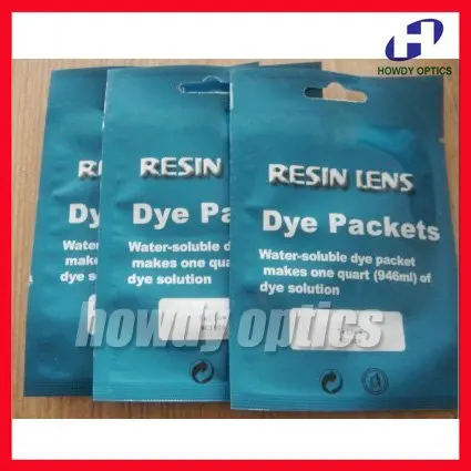 

Lens tinting solution dye packets dying tinting material 10bags/box several colors for options