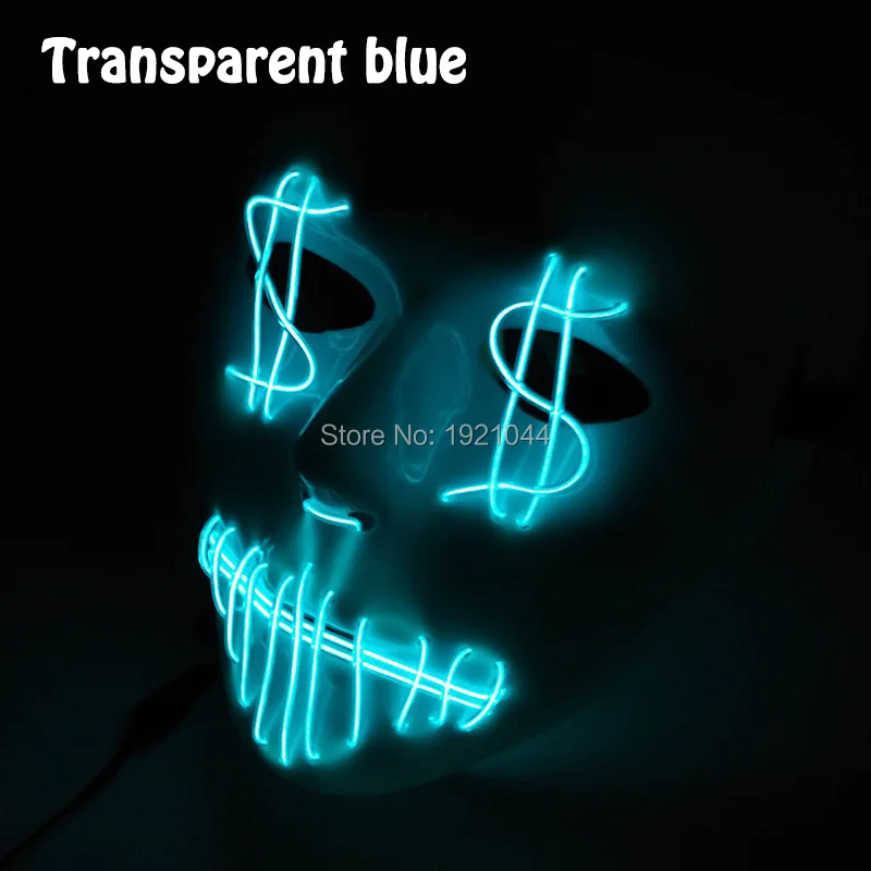 transparent blue