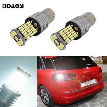 

BOAOSI 2x High Power BA15S 1156 4014 CREE Chip LED Rear Reversing Tail Light Bulb for Citroen C2 C3 C4 C8 Elysee Picasso ZX