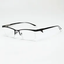 Steel Spring Legs Fashion Sport Style Clear Glasses Prescription Lens Medical Optical Frame For Men Women Unisex Younger+1.0~4.0