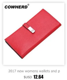 Baellerry Brand Women Long PU Leather Wallet Dollar Price Carteira Clutch Coin Purse Female Wristlet Hand Bag Card Holder