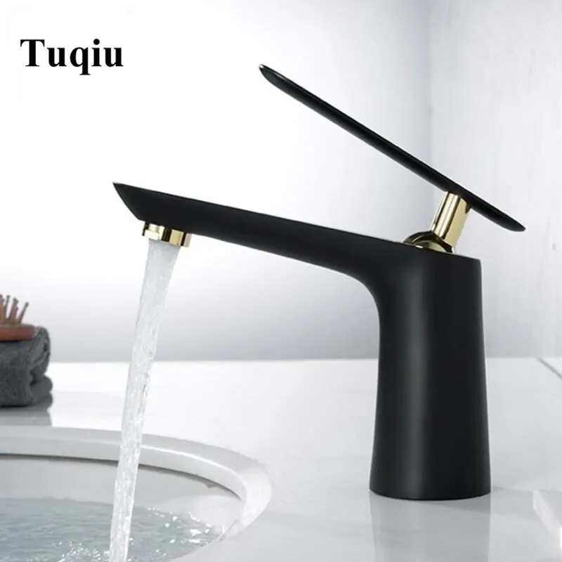 

Basin Faucet Chrome/white/Black Sink Faucet Bathroom Faucet Bathroom Basin Mixer Tap with Hot and Cold Water crane