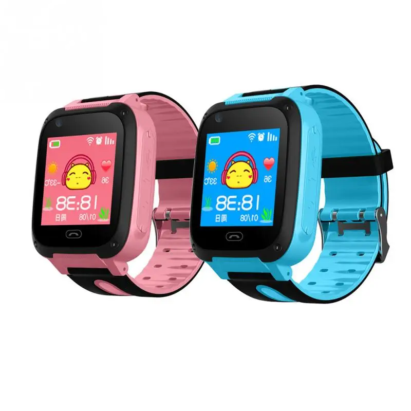 Children HD Waterproof Touch Screen Safe LBS Tracker