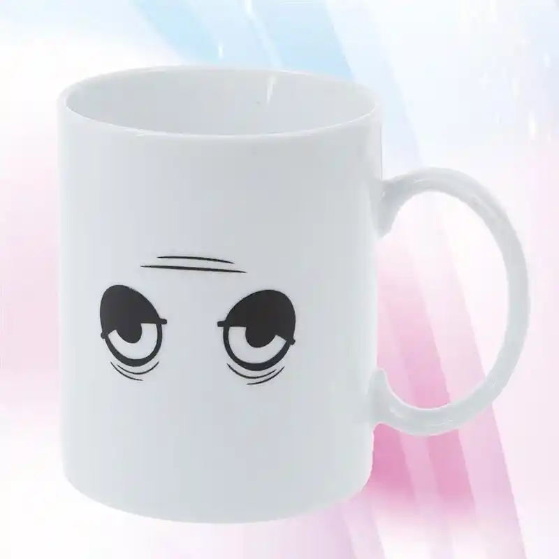 Creative Cartoon Big Eyes Pattern Coffee Mug Cute Expression Ceramic Milk Coffee Cup Juice Water Mug For Family Gift Drinkware Aliexpress