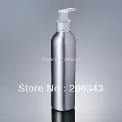 250 мл алюминия бутылки с серебряной пресс насоса или нажмите насос или бутылка шампуня