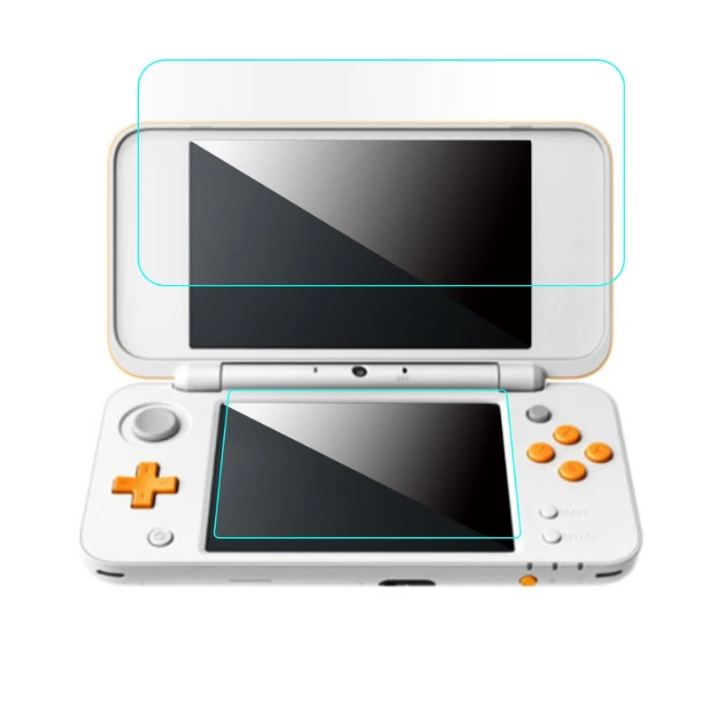 

OOTDTY 1 set Tempered Glass LCD Screen Protector for Nintendo New 2DS XL/LL 2DSXL/2DSLL