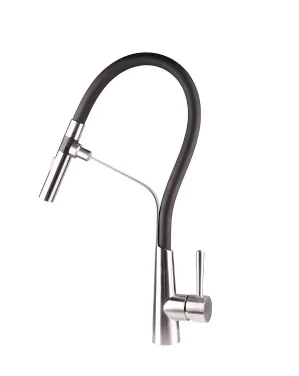 Sento Sus304 Solid Stainless Steel Pull Down Kitchen Faucet