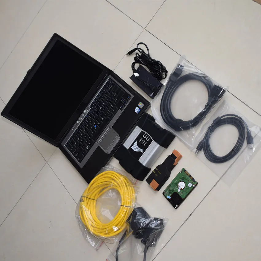 

For bmw icom diagnostic programming tool new version for for bmw icom a3 with software 500gb hdd +d630 laptop ready to use