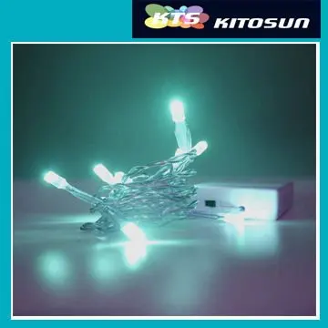Kitosun Aa Battery Operated Teal Color Led String Lights 15 30 40 Kitosun Aa Battery Operated Teal Color Led String Lights 15 30 40 Leds Super Brightness Wedding Chrismtas Xmas Party Lamp