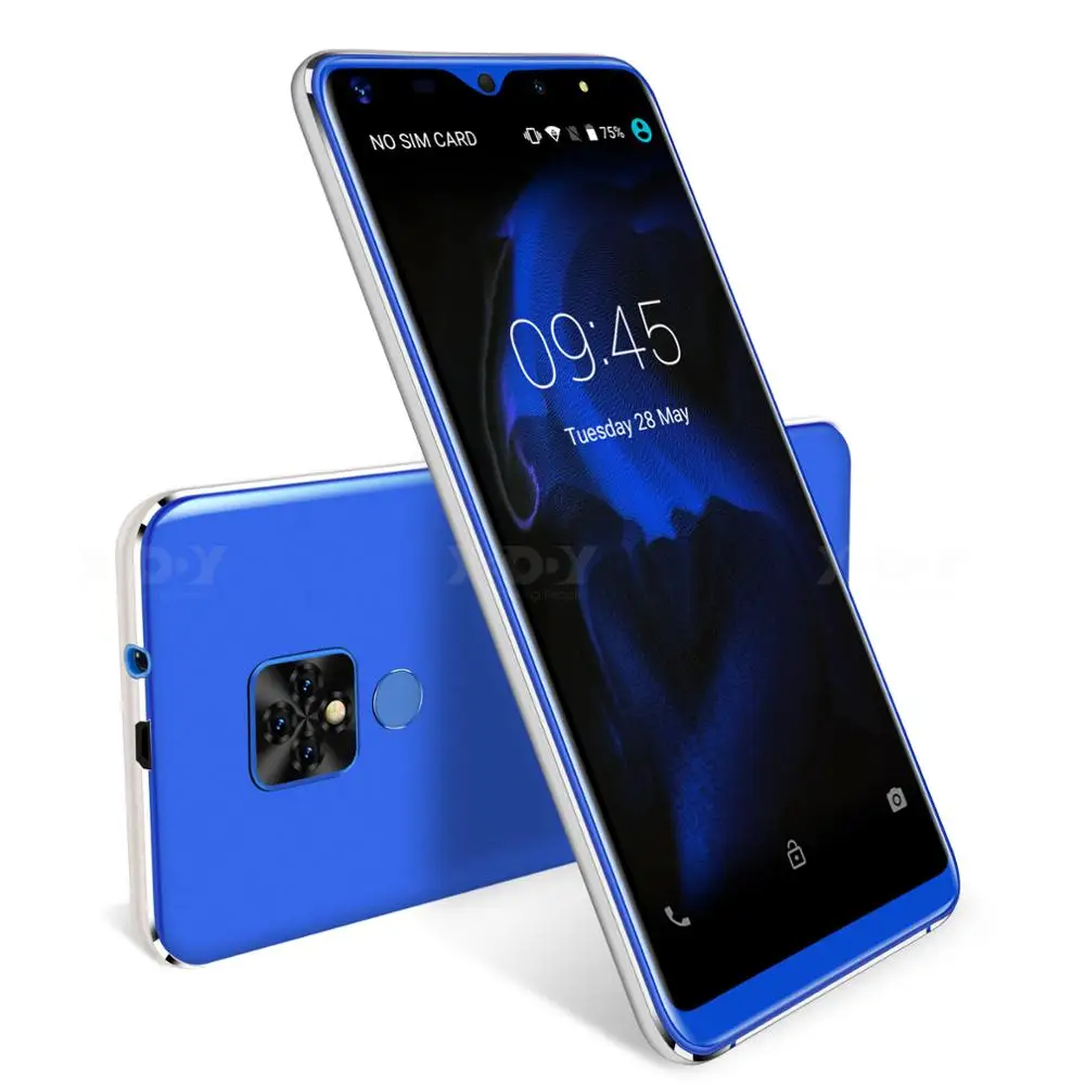 Xgody amigo 20 Mini teléfono móvil Android 9,0 de 2500 mAh teléfono móvil Quad Core 1 GB + 16 GB 5,5 pulgadas pantalla 18:9 Cámara Dual 3G Smartphone