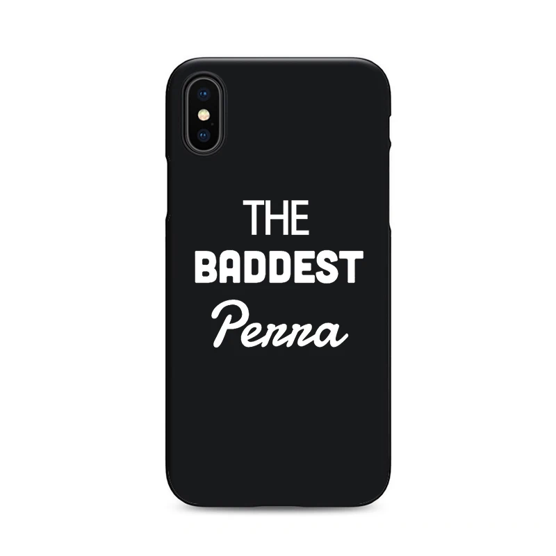 

the baddest perra soft Silicone black cover phone case for iPhone X XR XS MAX 6 7 8 plus 5 5s 6s se for Apple best Housing