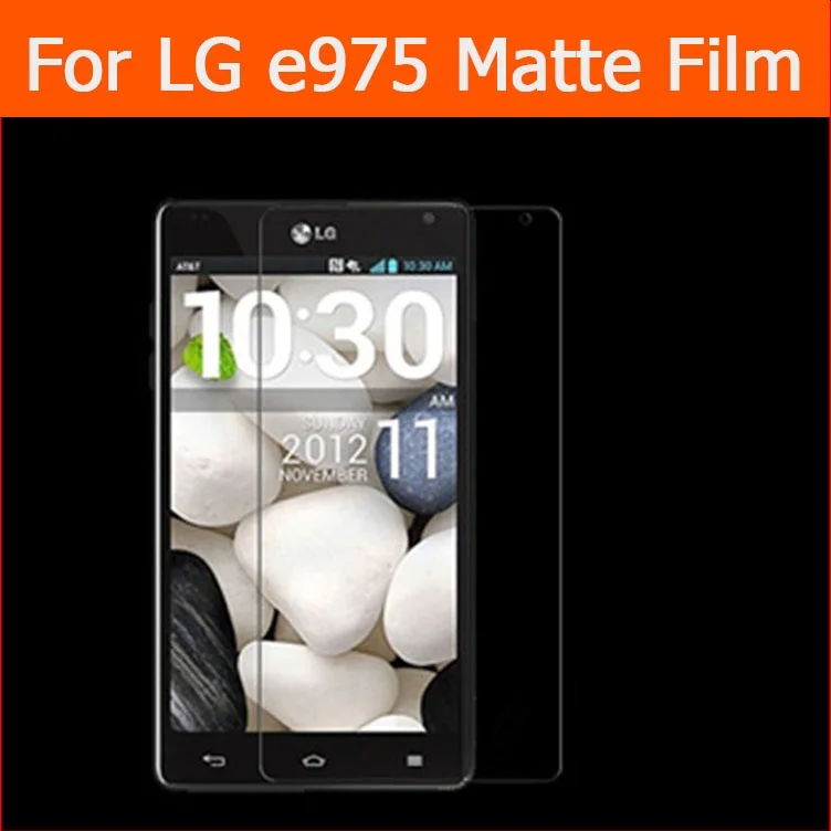 3 шт./лот Антибликовая матовая защитная пленка для экрана LG E975 F180 Optimus G 4 7