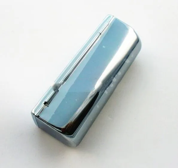Оптовая продажа 100 шт. пустой Металл Lip Stick Box Pill Чехол держатель внутри с зеркалом personlized логотип подарок Бесплатная доставка