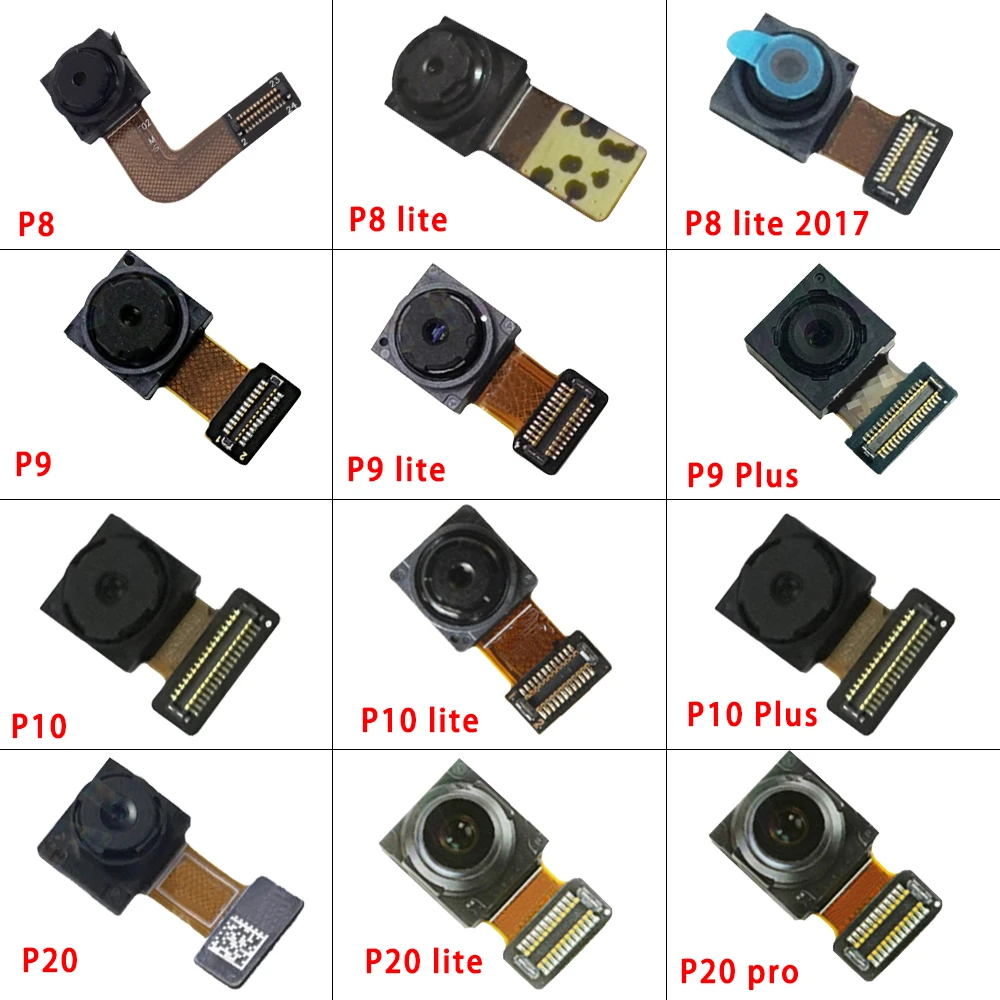 

Original For Huawei Ascend P8 P9 P10 P20 Lite Plus Pro Front Face Fraing Front Camera Flex Cable