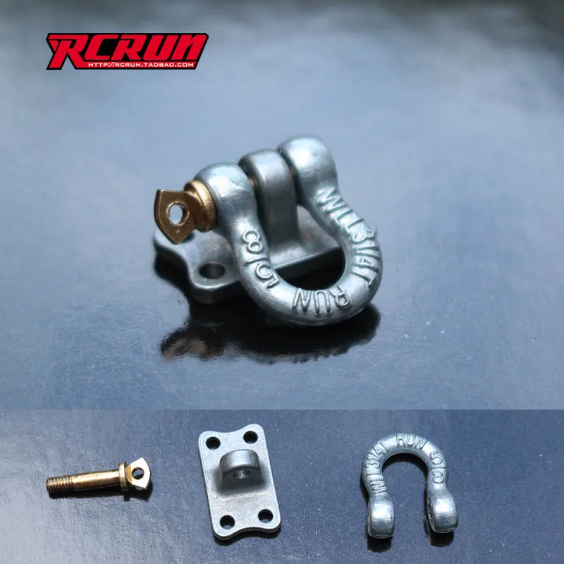 

RCRUN metal rescue dog U hook trailer hook for RC car parts toys