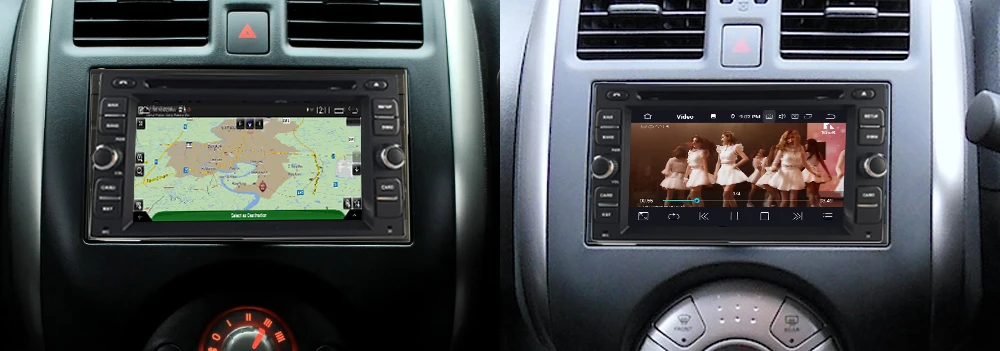 Discount ZaiXi 4GB android 9.0 car dvd player for Nissan Almera 2011~2019 Multimedia GPS Navigation Map Autoradio WiFI Bluetooth HD 2