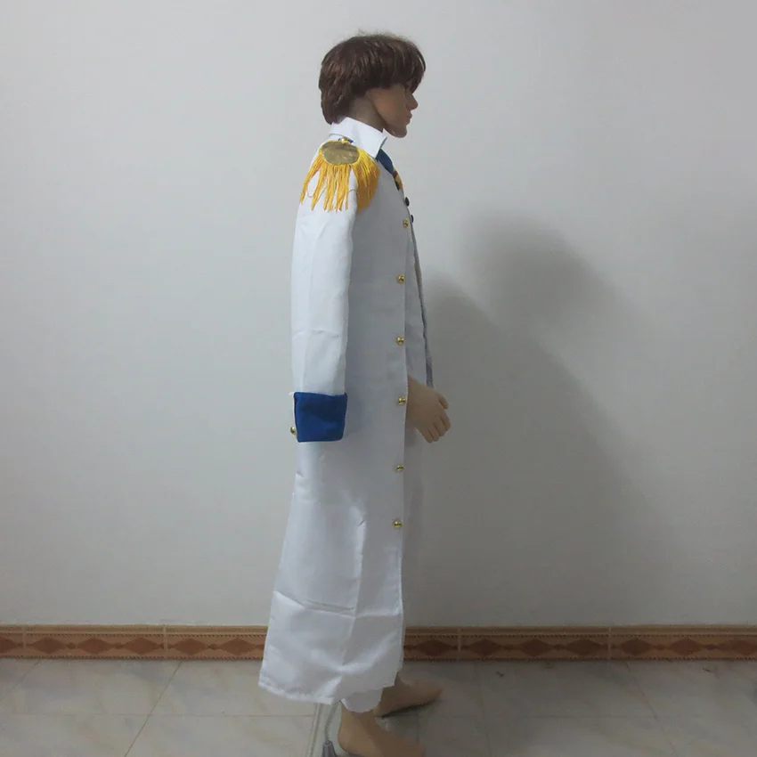 One piece Aokiji Kuzan Navy Admiral Uniform Cosplay Costume