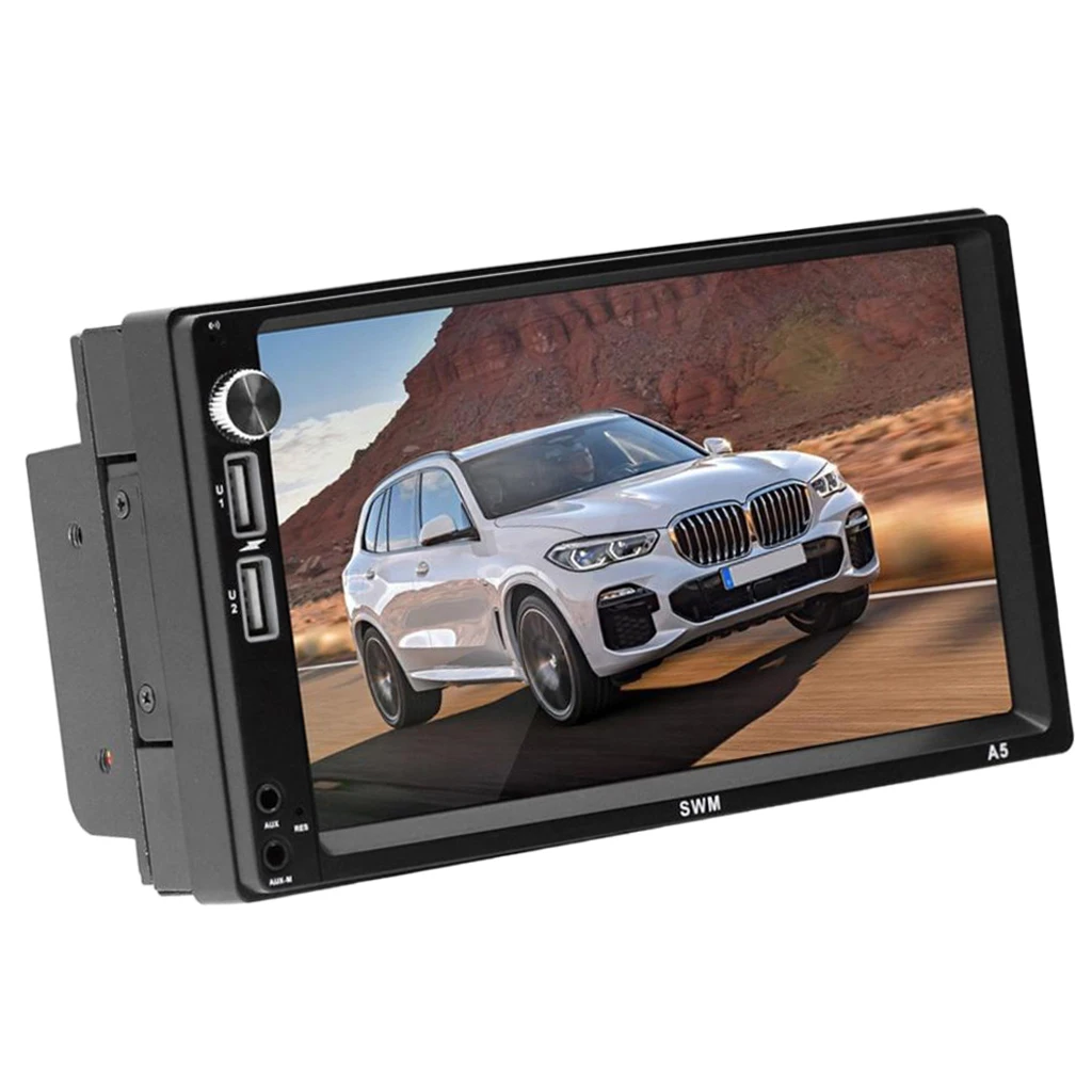 

MagiDeal 7inc Car Player Android GPS Navigation In-Dash MP5 Player Android 8.1 HD A5 Car Multimedia Player 178x100x55mm