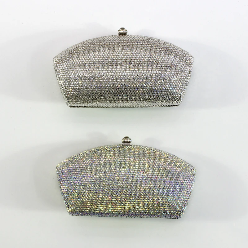 

Diamonds luxury crystal gift box clutches evening bag women crystal bags clutches party bag bridal wedding purses (1 (13))
