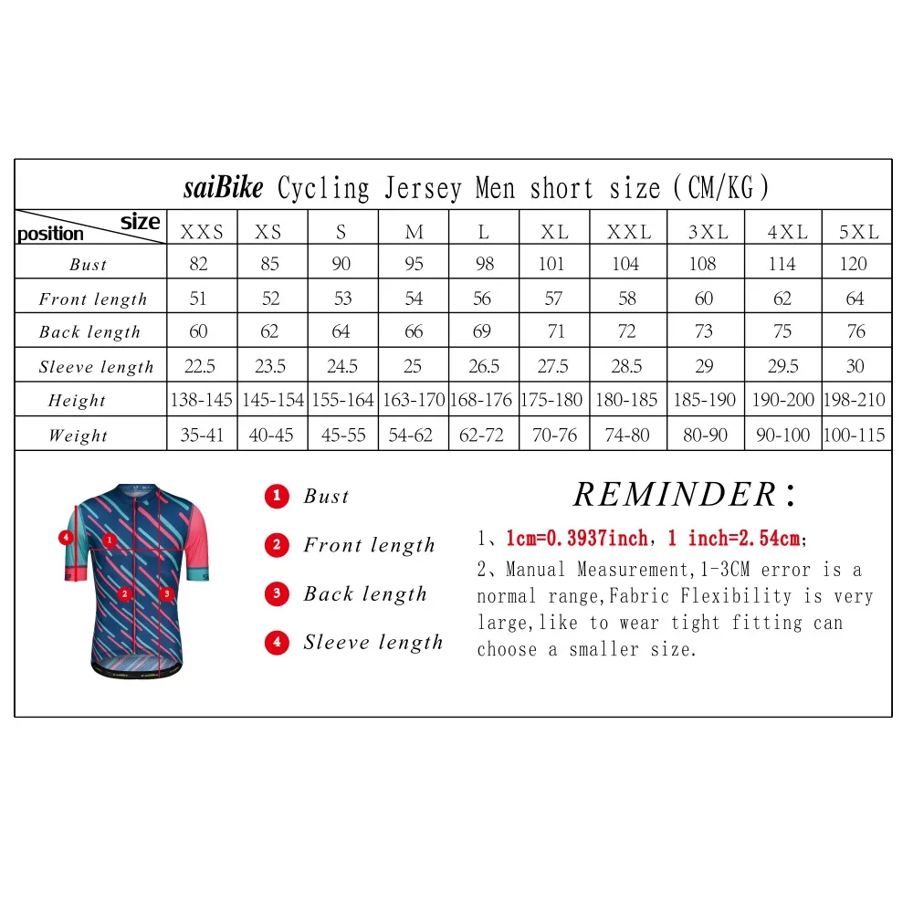Saibike Велоспорт Джерси бандана мужская летняя спандекс велосипедная одежда короткий рукав велосипедная рубашка велосипедные топы
