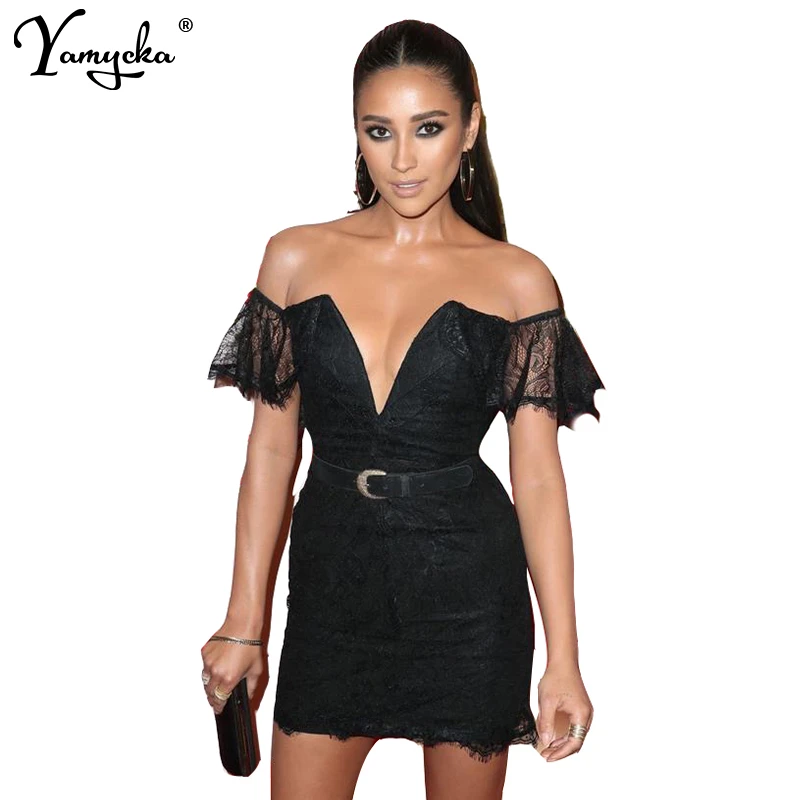 Sexy black summer dress Clearance