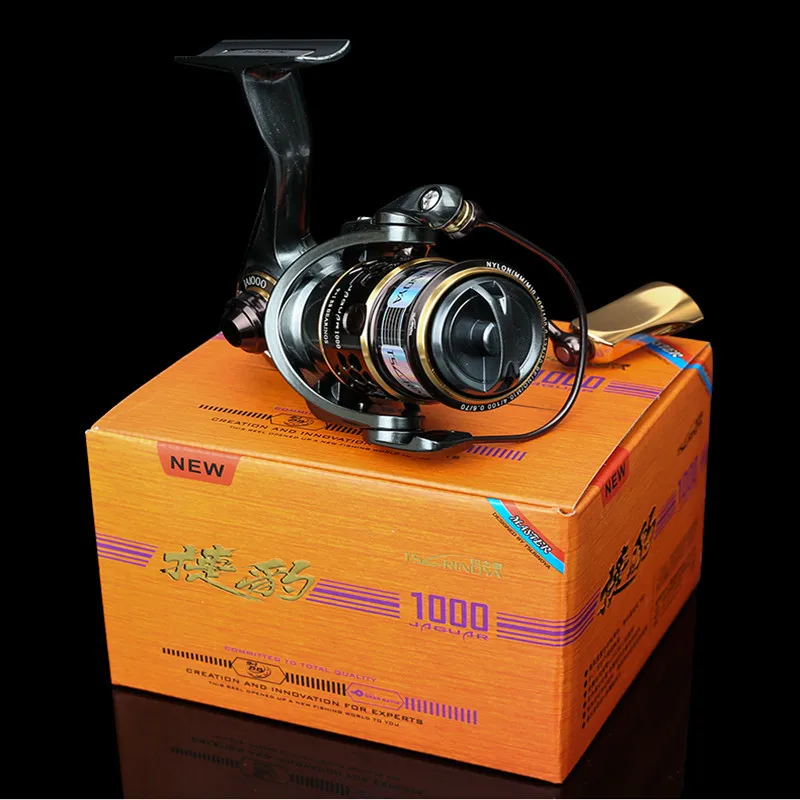 TSURINOYA Jaguar 1000 Fishing Spinning Reel 9+1BB Ultra Light Jigging Fishing Reel Spinning Saltwatrer Carp Metal Handle Coil