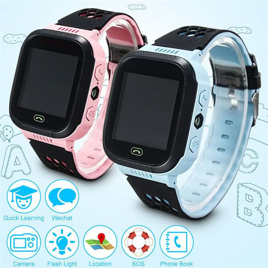 childrens smart watch Q528 Touch screen Watch with Camera GPS LBS Remote call SOS Health pedometer Accurate location monitor