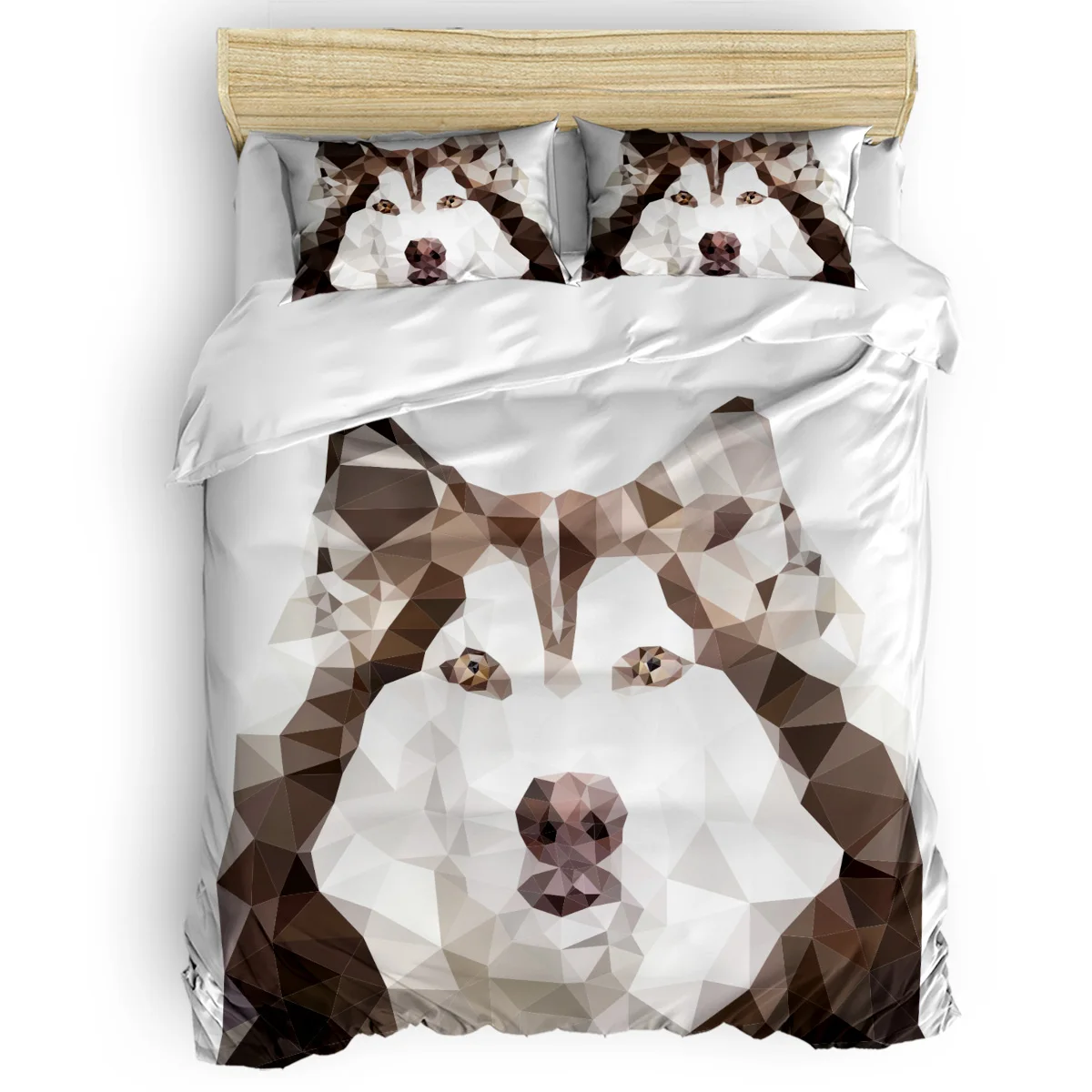 

Arts 3d Husky Dog Print 3 Pcs 4 Pcs Bedding Set Home Decor Duvet Cover Set Comforter Bedding Sets Adult Kids Free Shipping
